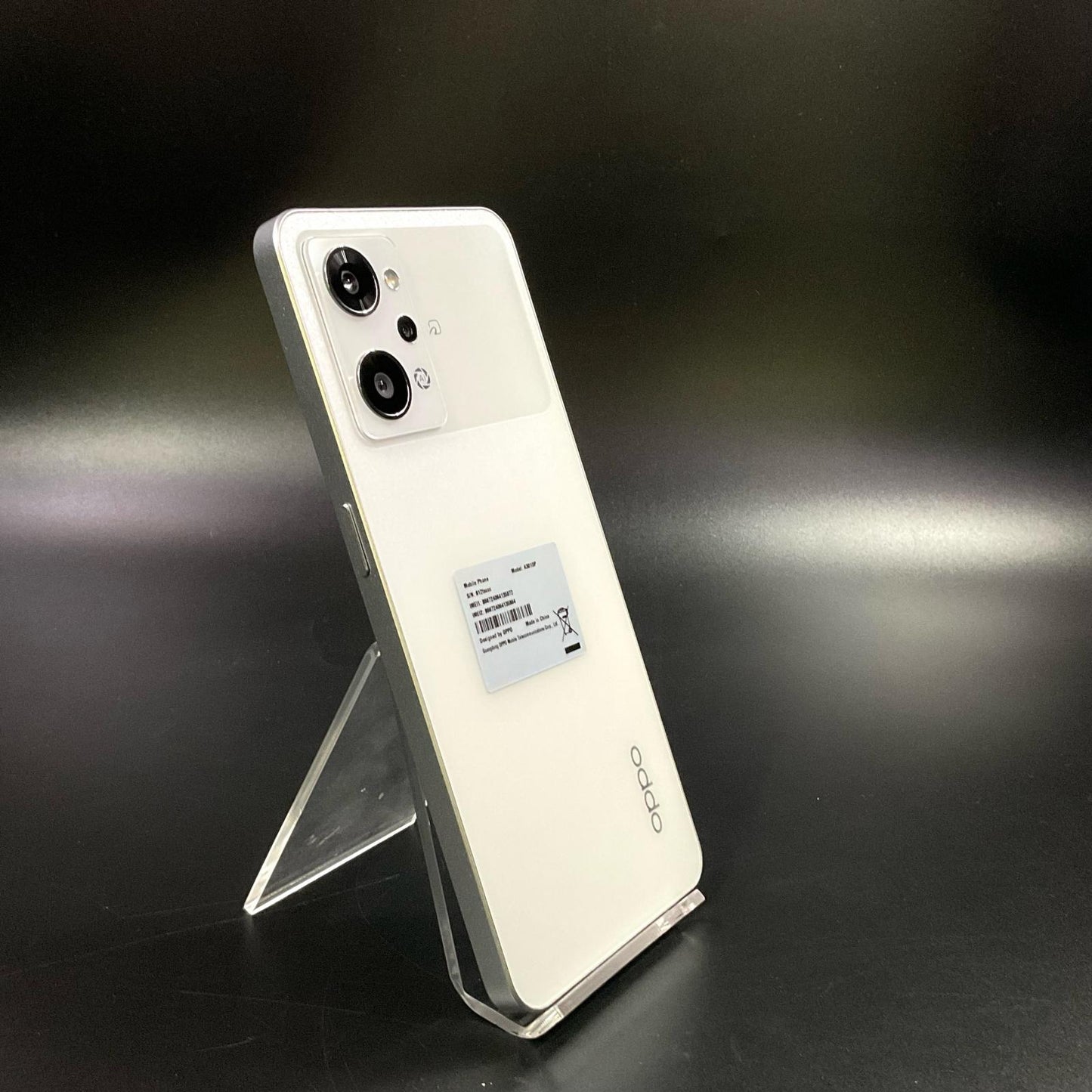 【全額返金保証】【最速発送】OPPO Reno 9A 128GB ムーンホワイト Y!mobile A301OP 白ロム 超美品 動作確認済