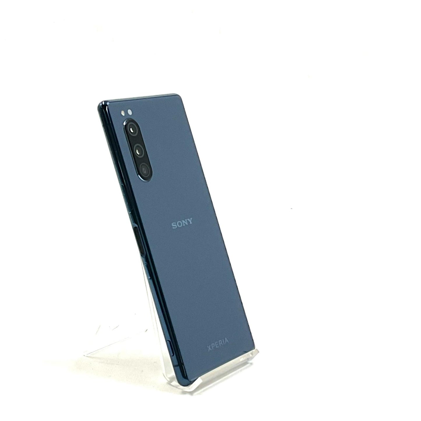 【全額返金保証】【最速発送】Sony Xperia 5 64GB ブルー au SOV41 白ロム 動作確認済