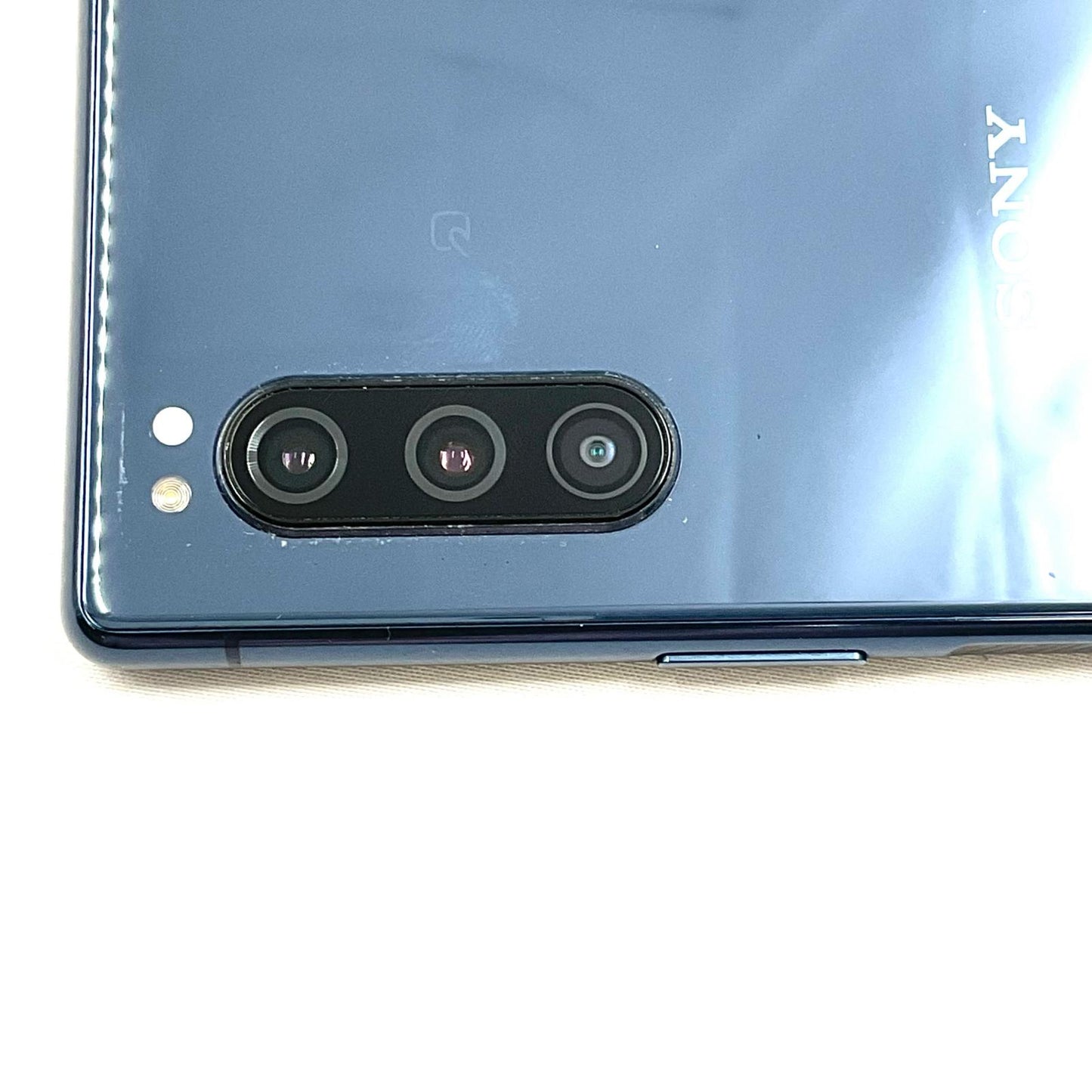 【全額返金保証】【最速発送】Sony Xperia 5 64GB ブルー au SOV41 白ロム 動作確認済