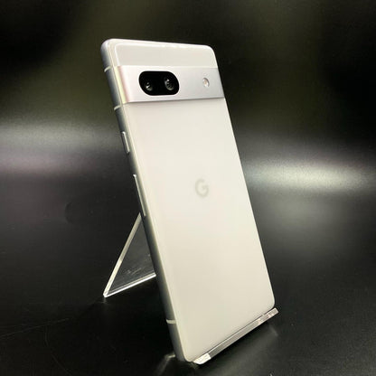 【全額返金保証】【最速発送】Google Pixel 7a 128GB スノー au SIMフリー G82U8 白ロム 美品 動作確認済