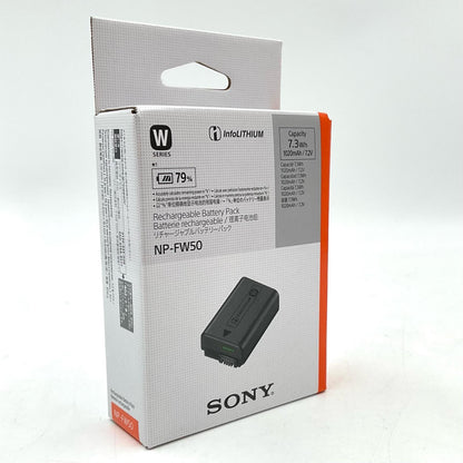 【全額返金保証】【最速発送】Sony NP-FW50 新品未開封 即納OK