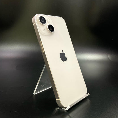 【全額返金保証】【最速発送】Apple iPhone iPhone 14 128GB スターライト docomo SIMフリー 白ロム 美品 動作確認済 82%