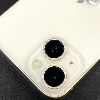 【全額返金保証】【最速発送】Apple iPhone iPhone 14 128GB スターライト docomo SIMフリー 白ロム 美品 動作確認済 82%