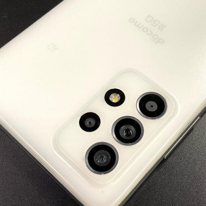 【全額返金保証】【最速発送】SAMSUNG Galaxy A52 5G 128GB オーサムホワイト docomo SC-53B 白ロム 動作確認済