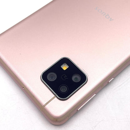 【全額返金保証】【最速発送】SHARP AQUOS sense5G 64GB ライトカッパー au SHG03 白ロム 動作確認済