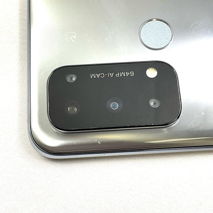 【全額返金保証】【最速発送】OPPO Reno 5 A 128GB シルバーブラック SIMフリー CPH2199 白ロム 美品 動作確認済