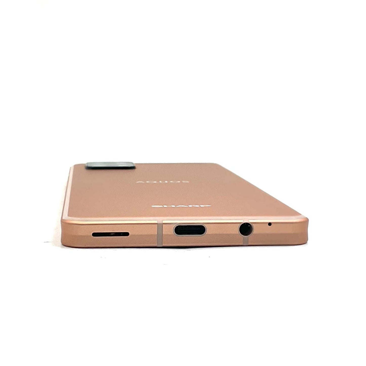 【全額返金保証】【最速発送】SHARP AQUOS sense6s 64GB ライトカッパー 楽天モバイル SIMフリー SH-RM19s 白ロム 美品 動作確認済