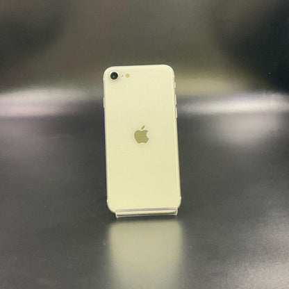 【全額返金保証】【最速発送】Apple iPhone iPhone SE（第2世代） 64GB ホワイト au SIMフリー 白ロム 動作確認済 83%