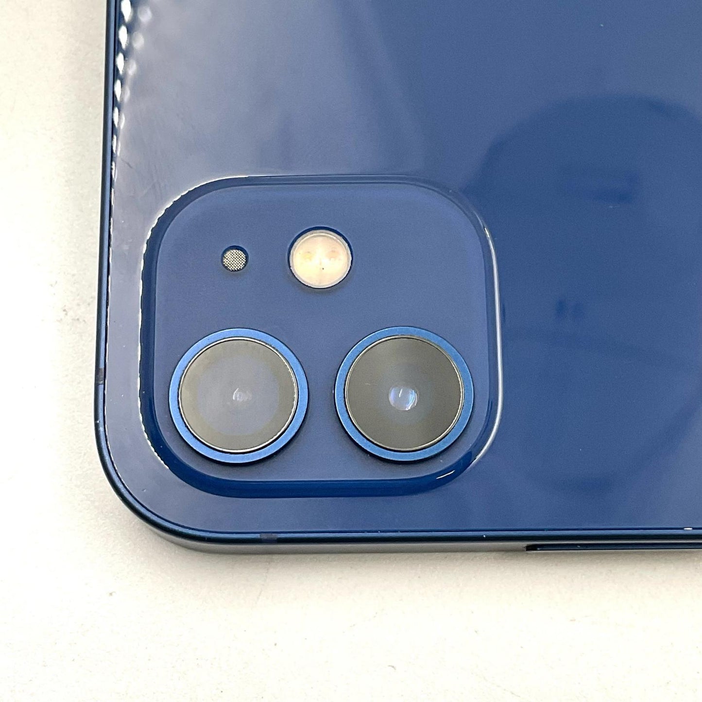 【最速発送】Apple iPhone iPhone 12 64GB ブルー au 白ロム【難有】 75%
