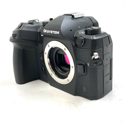【全額返金保証】【最速発送】OLYMPUS デジタル一眼 OM SYSTEM OM-1 Mark II ブラック 超美品 動作確認済
