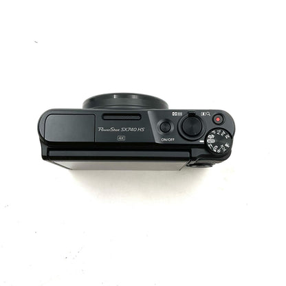 【全額返金保証】【最速発送】Canon コンパクトデジタルカメラ PowerShot SX740 HS 美品 動作確認済