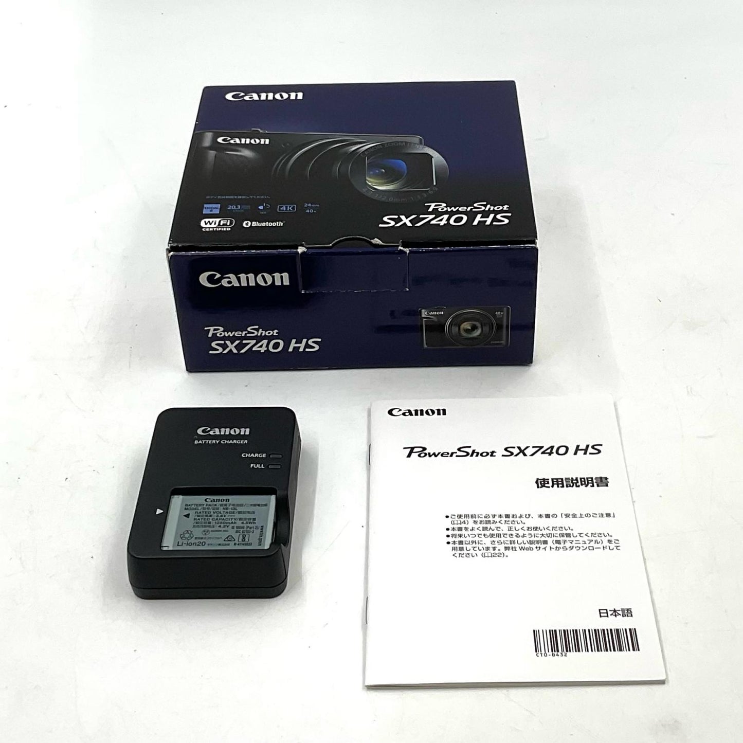 【全額返金保証】【最速発送】Canon コンパクトデジタルカメラ PowerShot SX740 HS 美品 動作確認済