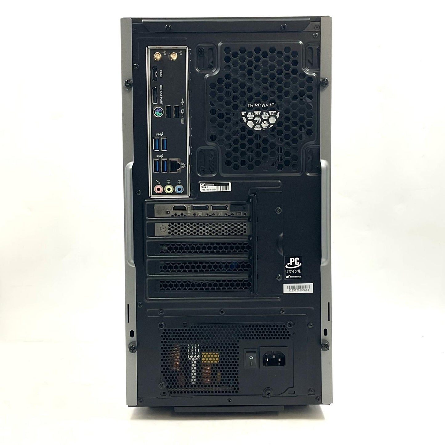 【全額返金保証】【最速発送】 ゲーミングPC AMD Ryzen 5700X 32GB M.2 SSD 512GB RTX 4060 Ti 美品 動作確認済