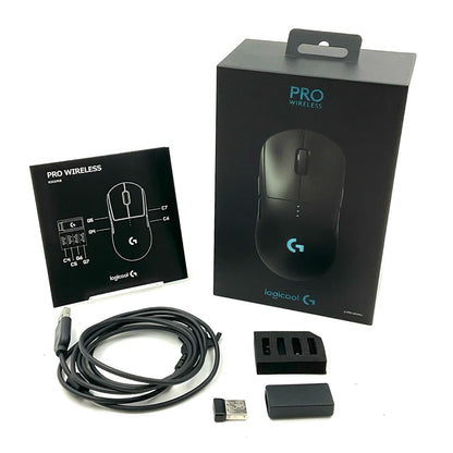 【全額返金保証】【最速発送】Logicool PRO LIGHTSPEED Wireless Gaming Mouse G-PPD-002WLR 美品 動作確認済