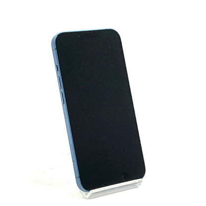 【全額返金保証】【最速発送】Apple iPhone iPhone 13 128GB ブルー Softbank 白ロム 美品 動作確認済 80%