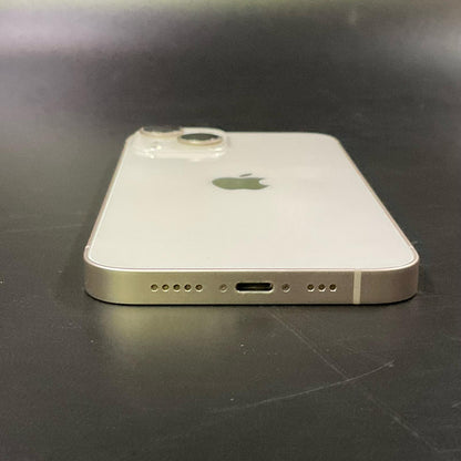 【全額返金保証】【最速発送】Apple iPhone iPhone 14 128GB スターライト Softbank 白ロム 美品 動作確認済 97%