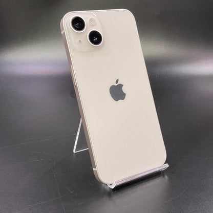 【全額返金保証】【最速発送】Apple iPhone iPhone 14 128GB スターライト Softbank 白ロム 美品 動作確認済 89%