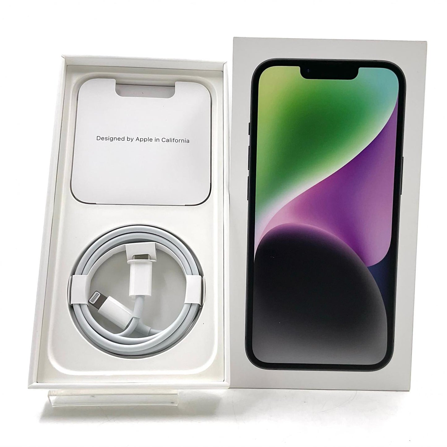 【全額返金保証】【最速発送】Apple iPhone iPhone 14 128GB ミッドナイト Softbank 白ロム 美品 動作確認済 87%