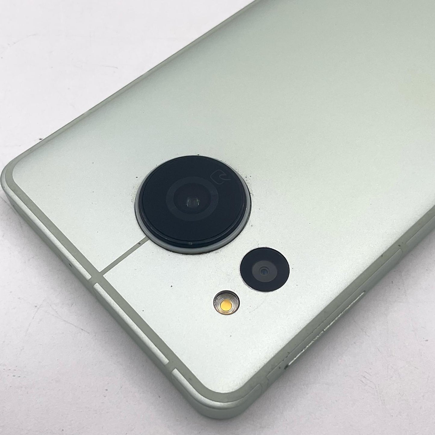 【最速発送】SHARP AQUOS sense8 128GB ペールグリーン SIMフリー SH-M26 白ロム【難有】