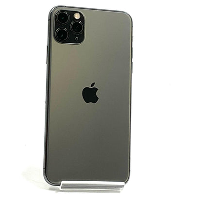 【全額返金保証】【最速発送】Apple iPhone iPhone 11 Pro Max 256GB スペースグレイ au 白ロム 動作確認済 85%