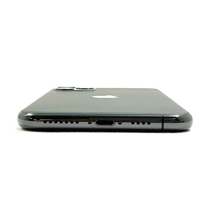 【全額返金保証】【最速発送】Apple iPhone iPhone 11 Pro Max 256GB スペースグレイ au 白ロム 動作確認済 85%