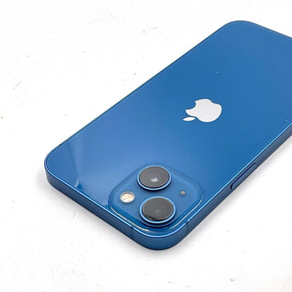 【全額返金保証】【最速発送】Apple iPhone iPhone 13 128GB ブルー docomo SIMフリー 白ロム 動作確認済 81%