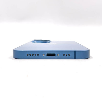 【全額返金保証】【最速発送】Apple iPhone iPhone 13 128GB ブルー docomo SIMフリー 白ロム 動作確認済 81%