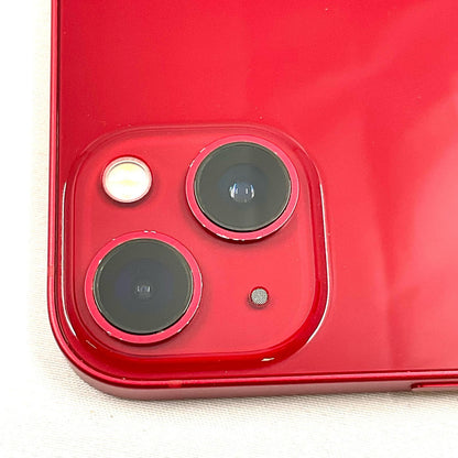 【最速発送】Apple iPhone 13 128GB (PRODUCT)RED docomo SIMフリー 白ロム【難有】 77%