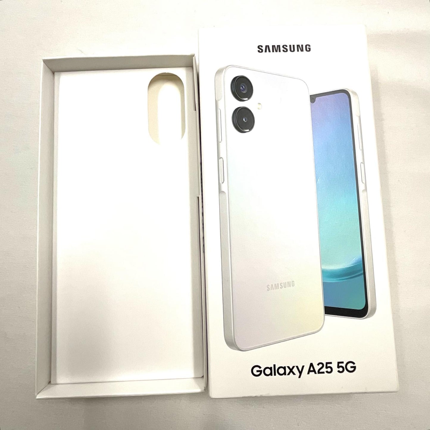 【全額返金保証】【最速発送】SAMSUNG Galaxy A25 5G 64GB ライトブルー au SCG33 白ロム 超美品 動作確認済