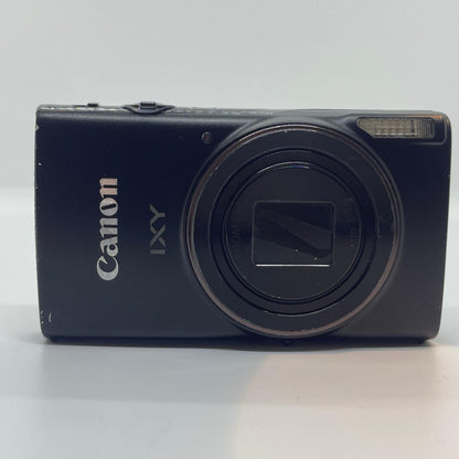 【全額返金保証】【最速発送】Canon コンパクトデジタルカメラ IXY 650 ブラック 動作確認済
