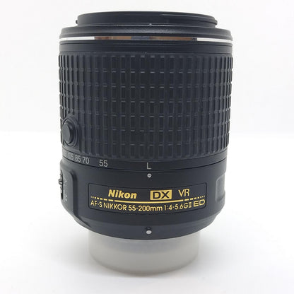 【全額返金保証】【最速発送】Nikon AF-S DX NIKKOR 55-200mm F4-5.6 G II ED VR 動作確認済