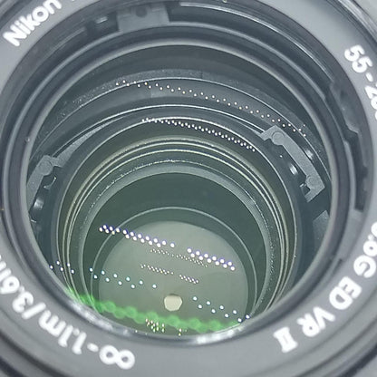 【全額返金保証】【最速発送】Nikon AF-S DX NIKKOR 55-200mm F4-5.6 G II ED VR 動作確認済