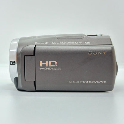 【全額返金保証】【最速発送】Sony HANDYCAM HDR-CX680 ブラウン 美品 動作確認済