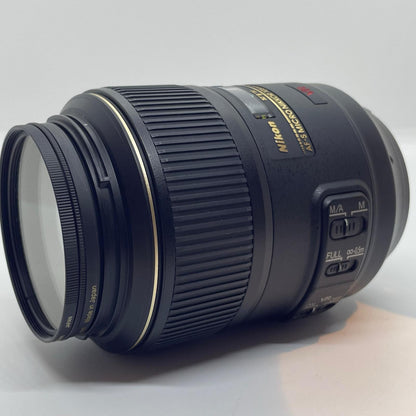 【全額返金保証】【最速発送】Nikon AF-S MICRO NIKKOR 105mm F2.8 G ED VR 超美品 動作確認済