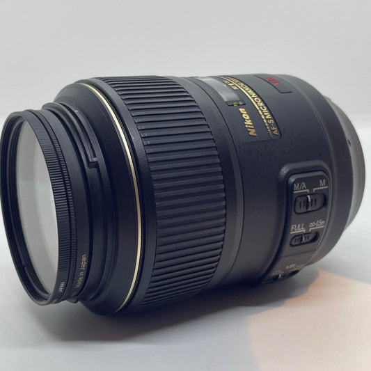【全額返金保証】【最速発送】Nikon AF-S MICRO NIKKOR 105mm F2.8 G ED VR 超美品 動作確認済