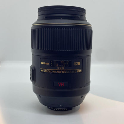 【全額返金保証】【最速発送】Nikon AF-S MICRO NIKKOR 105mm F2.8 G ED VR 超美品 動作確認済