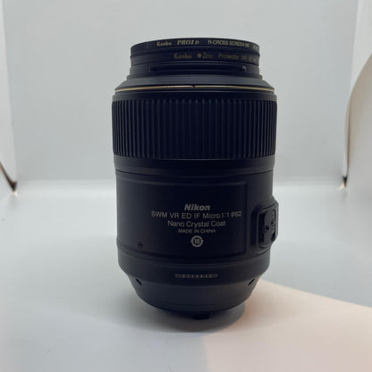 【全額返金保証】【最速発送】Nikon AF-S MICRO NIKKOR 105mm F2.8 G ED VR 超美品 動作確認済