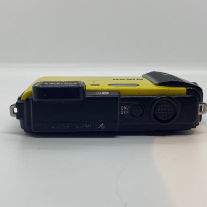 【全額返金保証】【最速発送】Nikon コンパクトデジタルカメラ COOLPIX AW130 イエロー 動作確認済