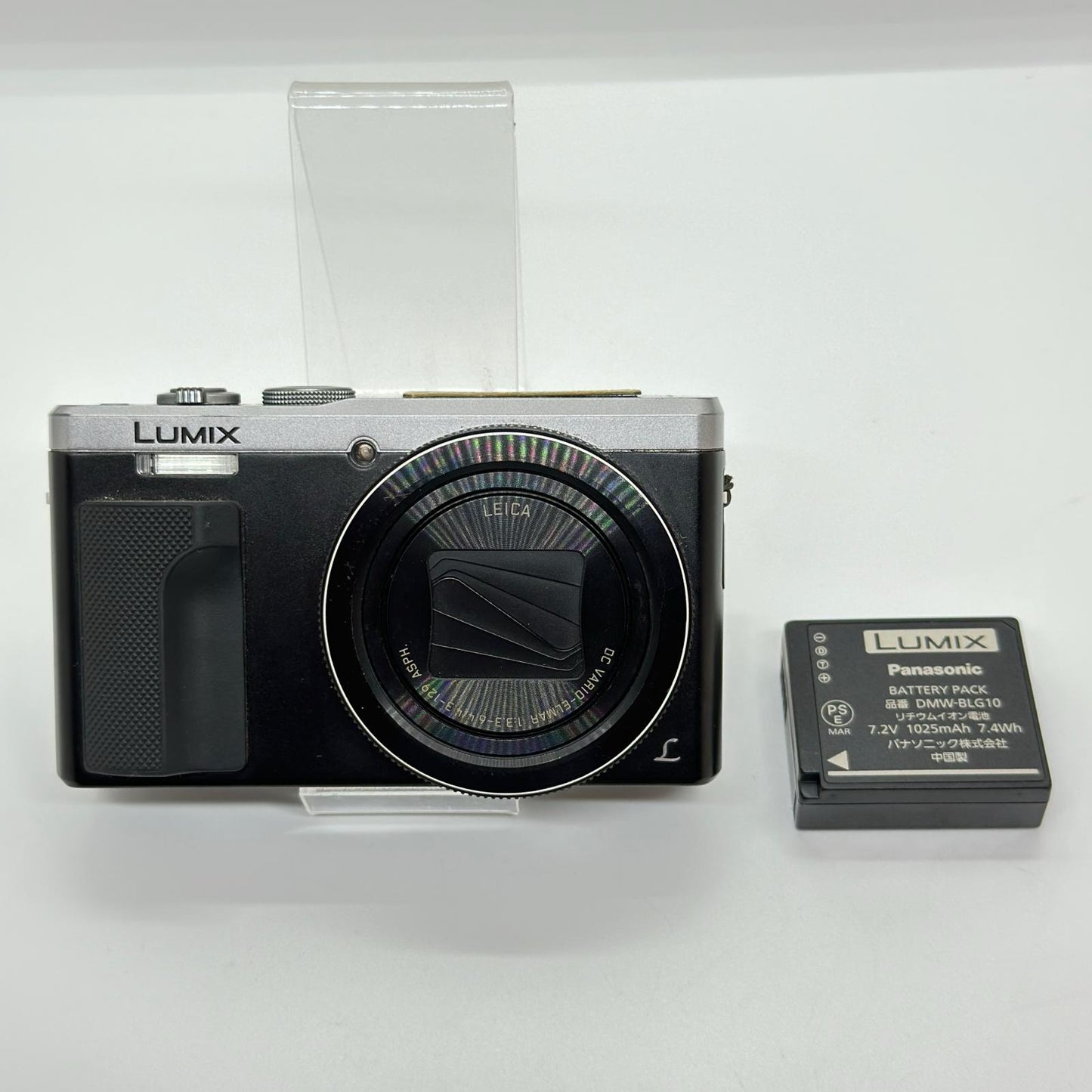 【全額返金保証】【最速発送】Panasonic コンパクトデジタルカメラ LUMIX DMC-TZ85 シルバー 動作確認済
