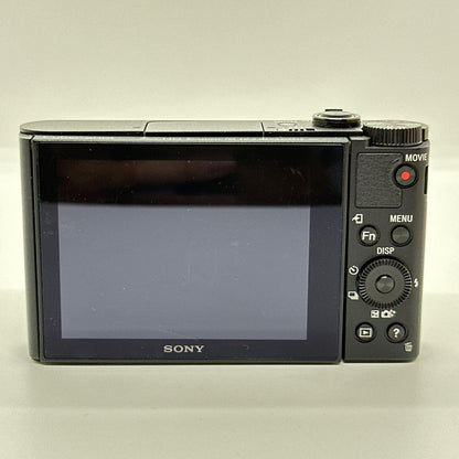 【全額返金保証】【最速発送】Sony コンパクトデジタルカメラ Cyber-shot DSC-WX500 ブラック 美品 動作確認済
