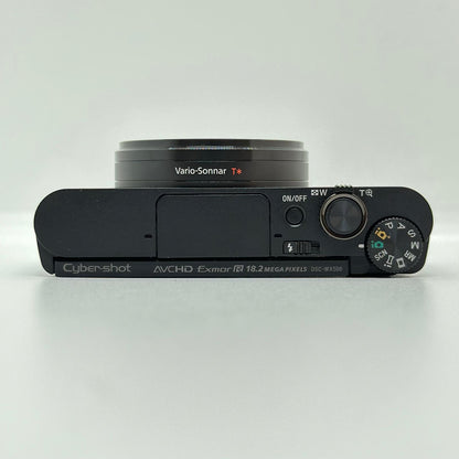 【全額返金保証】【最速発送】Sony コンパクトデジタルカメラ Cyber-shot DSC-WX500 ブラック 美品 動作確認済