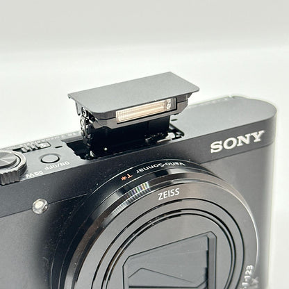 【全額返金保証】【最速発送】Sony コンパクトデジタルカメラ Cyber-shot DSC-WX500 ブラック 美品 動作確認済