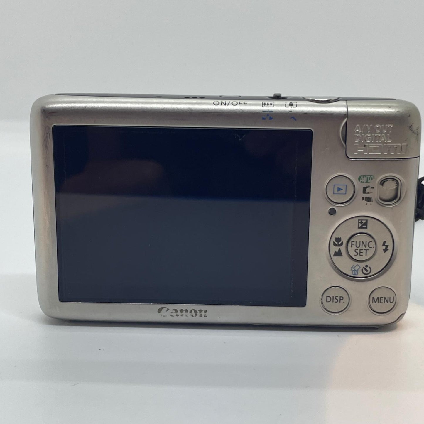 【全額返金保証】【最速発送】Canon コンパクトデジタルカメラ IXY 400F シルバー 動作確認済