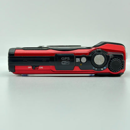 【全額返金保証】【最速発送】OLYMPUS コンパクトデジタルカメラ Tough TG-5 レッド 美品 動作確認済