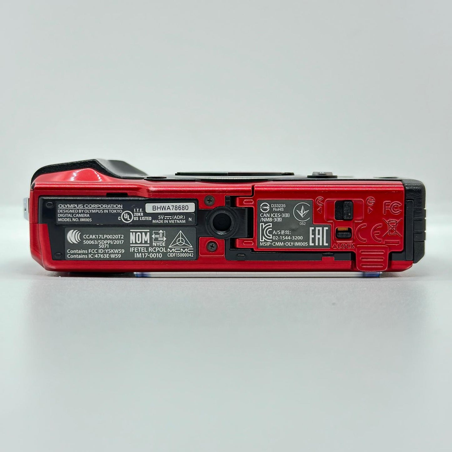 【全額返金保証】【最速発送】OLYMPUS コンパクトデジタルカメラ Tough TG-5 レッド 美品 動作確認済