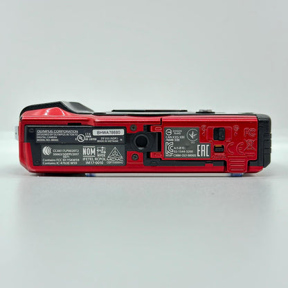 【全額返金保証】【最速発送】OLYMPUS コンパクトデジタルカメラ Tough TG-5 レッド 美品 動作確認済