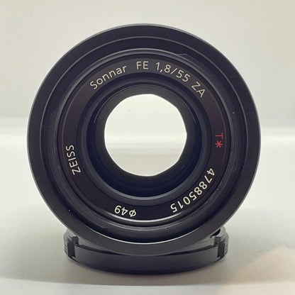 【全額返金保証】【最速発送】Sony Sonnar T* FE 55mm F1.8 ZA SEL55F18Z 美品 動作確認済