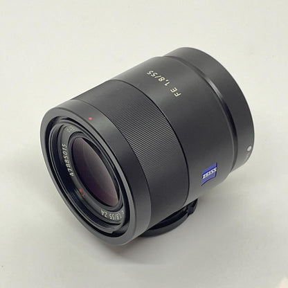 【全額返金保証】【最速発送】Sony Sonnar T* FE 55mm F1.8 ZA SEL55F18Z 美品 動作確認済
