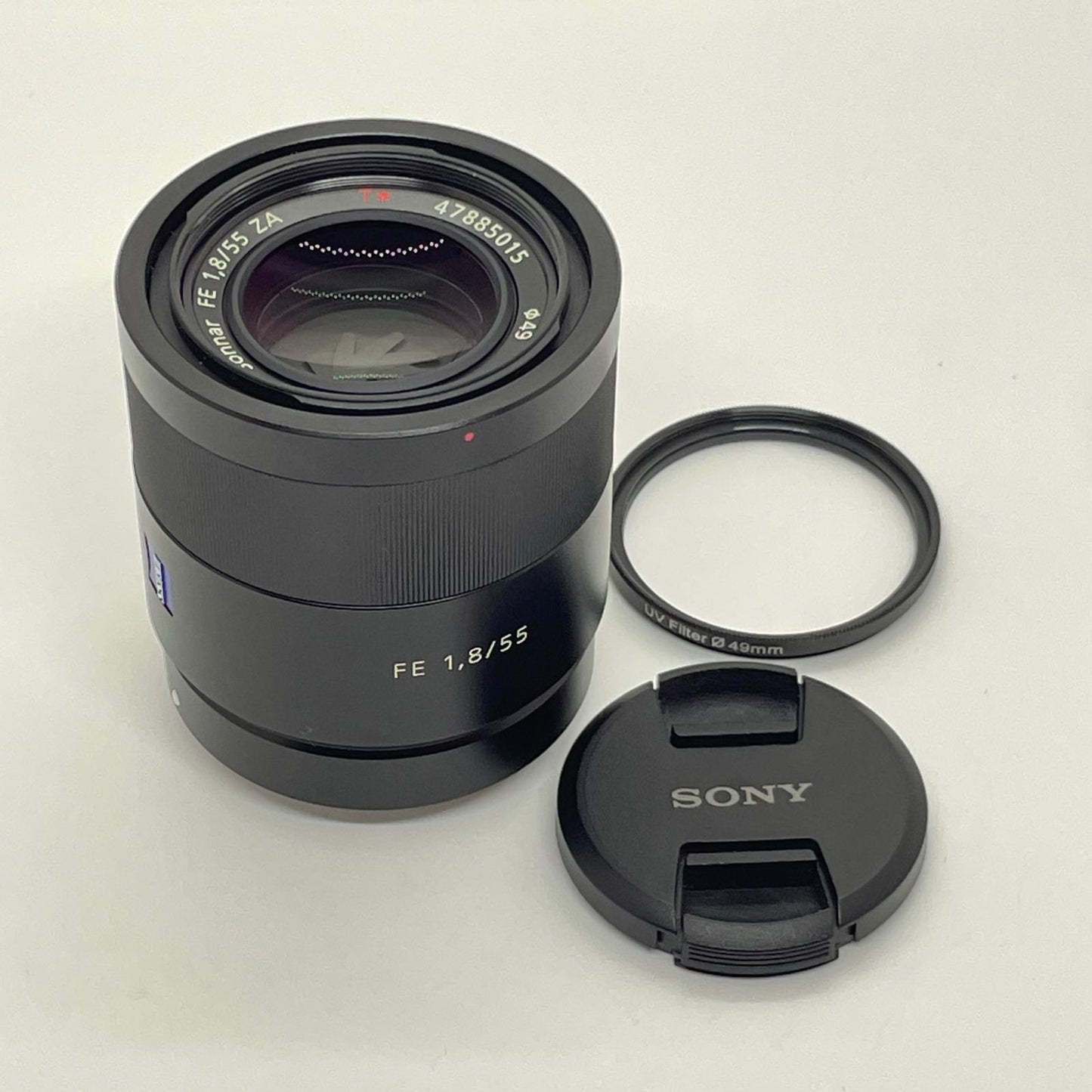 【全額返金保証】【最速発送】Sony Sonnar T* FE 55mm F1.8 ZA SEL55F18Z 美品 動作確認済