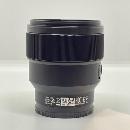 【全額返金保証】【最速発送】Sony FE 85mm F1.8 SEL85F18 美品 動作確認済
